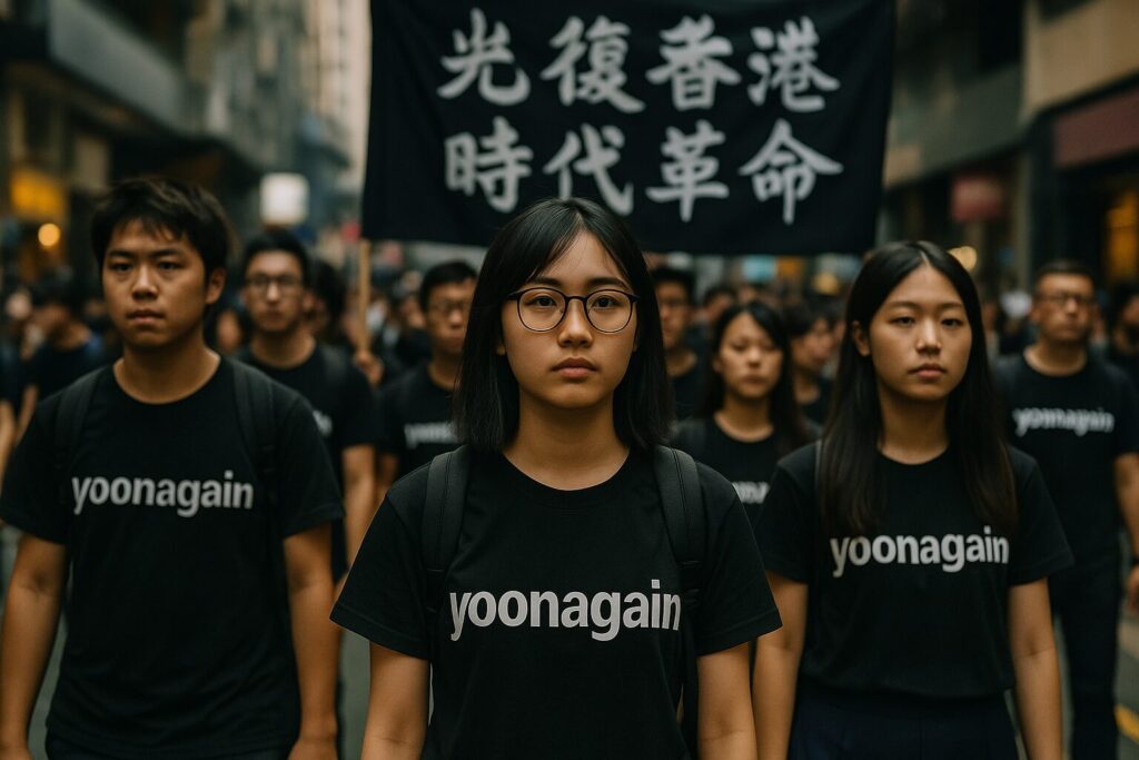 《윤 어게인 운동과 21세기 세대 정치학》4부 1 홍콩 대학생 yoonagain